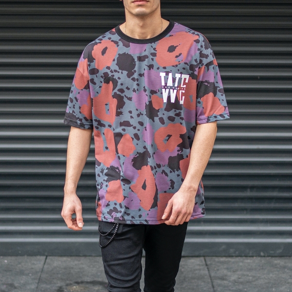 Erkek Oversize T-Shirt Batik